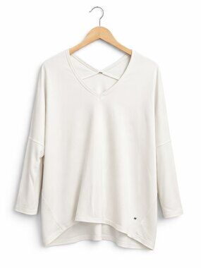 KIT AND ACE | White Dolman Sleeve Top – Women’s No size tag, fits XL/XXL